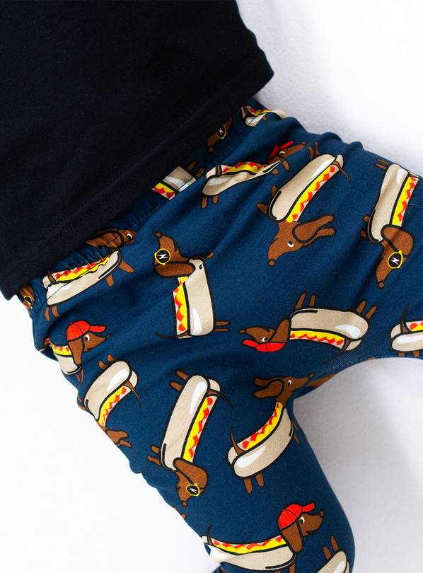 FRED & NOAH Hot Dog Leggings 6-12 Month